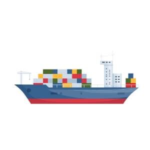Sea container transport subscription