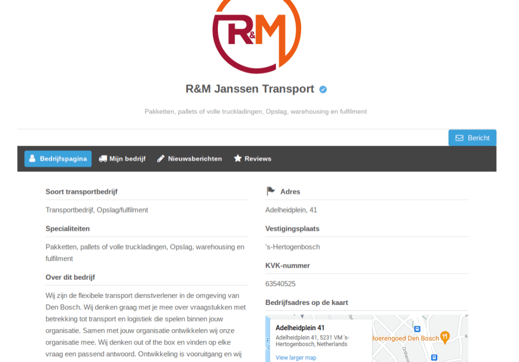 bedrijvengids vermelding transportscanner bedrijvengids vermelding transportscanner